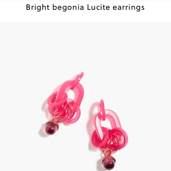 bright begonia lucite - Picture 3 of 3